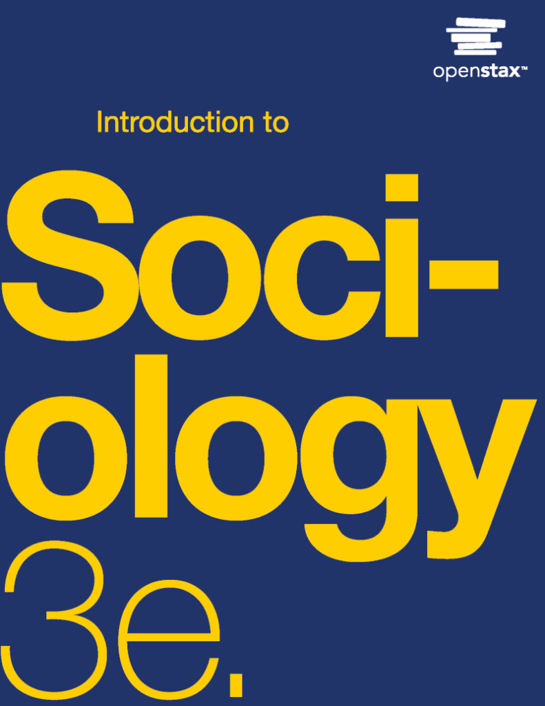 Book Cover - Introduction to Sociology